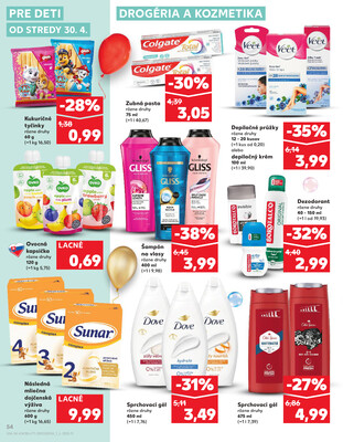 Kaufland 30.4. - 6.5. - Kaufland Poprad - Jiřího Wolkera