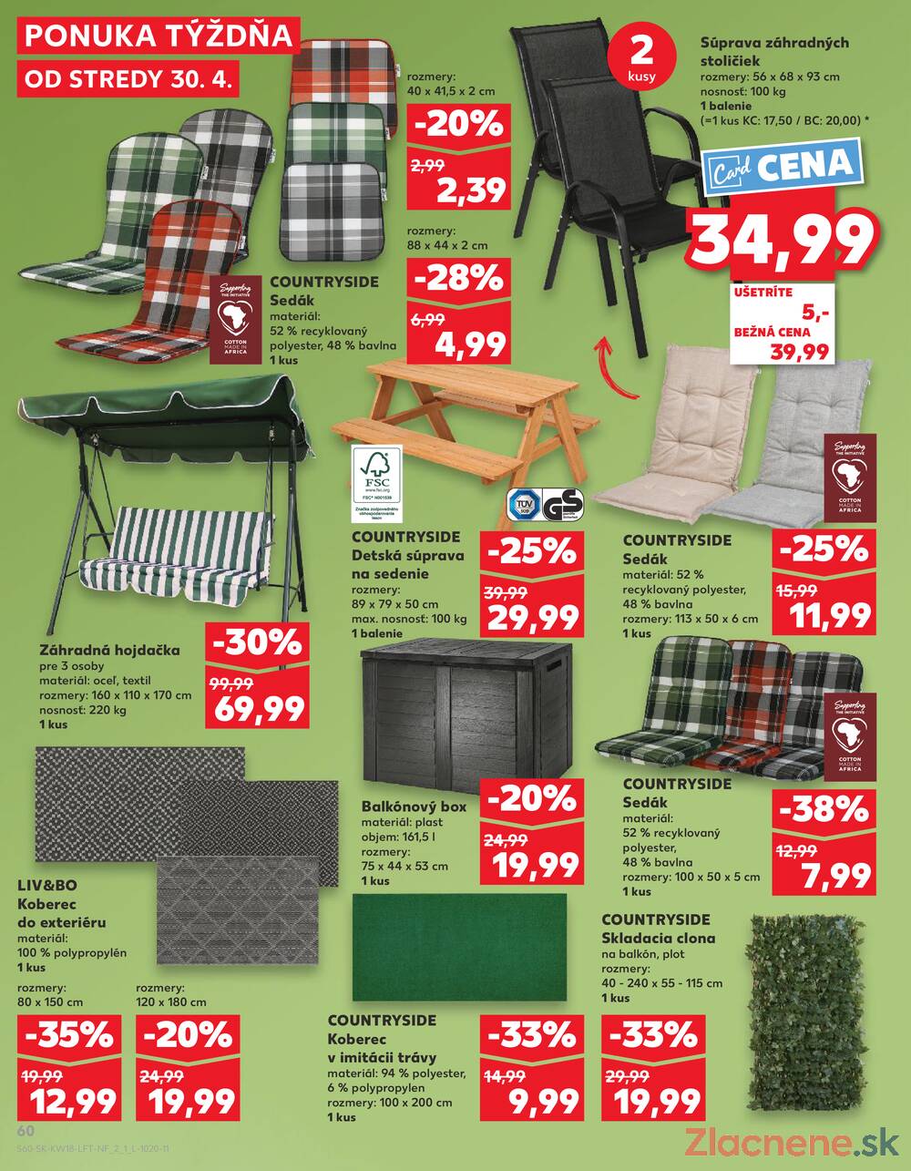 Leták Kaufland - Kaufland 30.4. - 6.5. - Kaufland Nové Mesto nad Váhom - strana 60