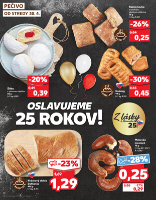 Kaufland 30.4. - 6.5. - Kaufland Nové Mesto nad Váhom