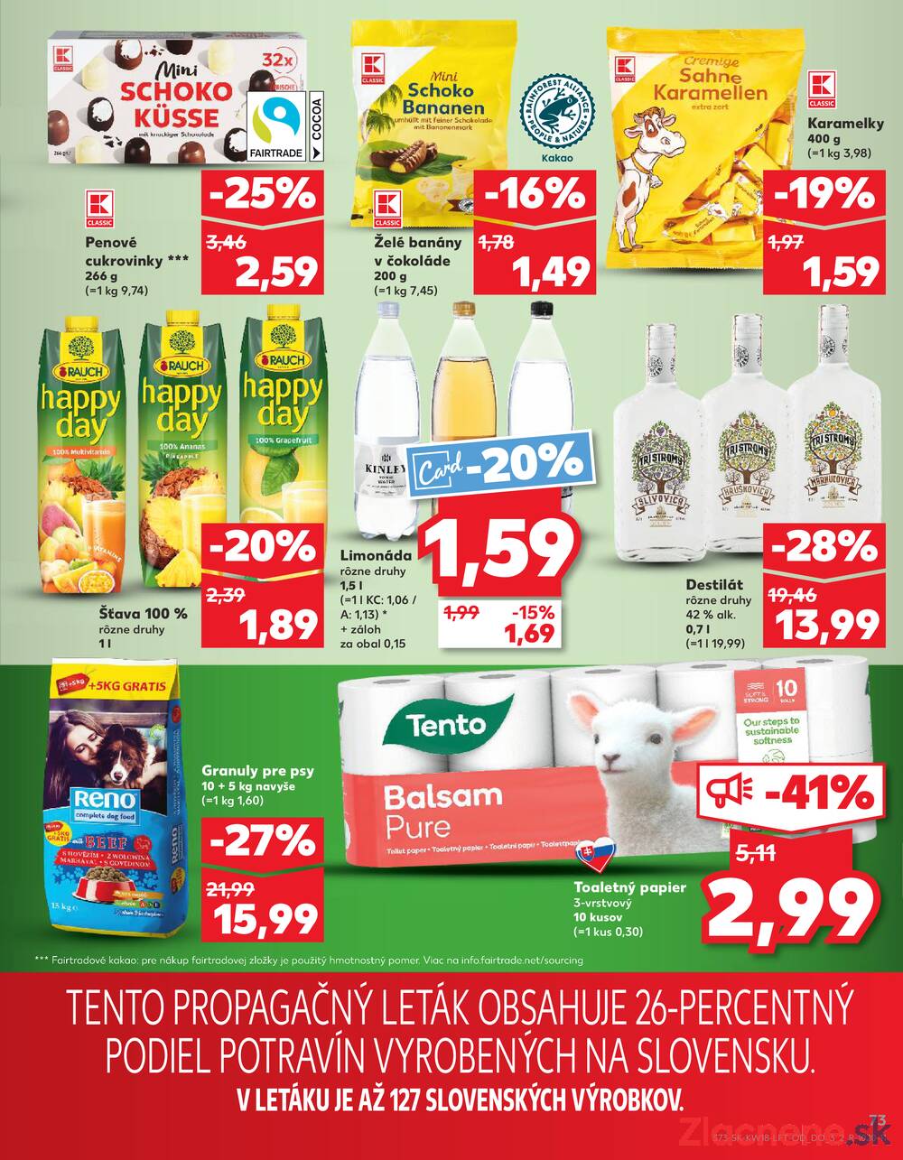 Leták Kaufland - Kaufland 30.4. - 6.5. - Kaufland Bratislava - Bory - strana 73