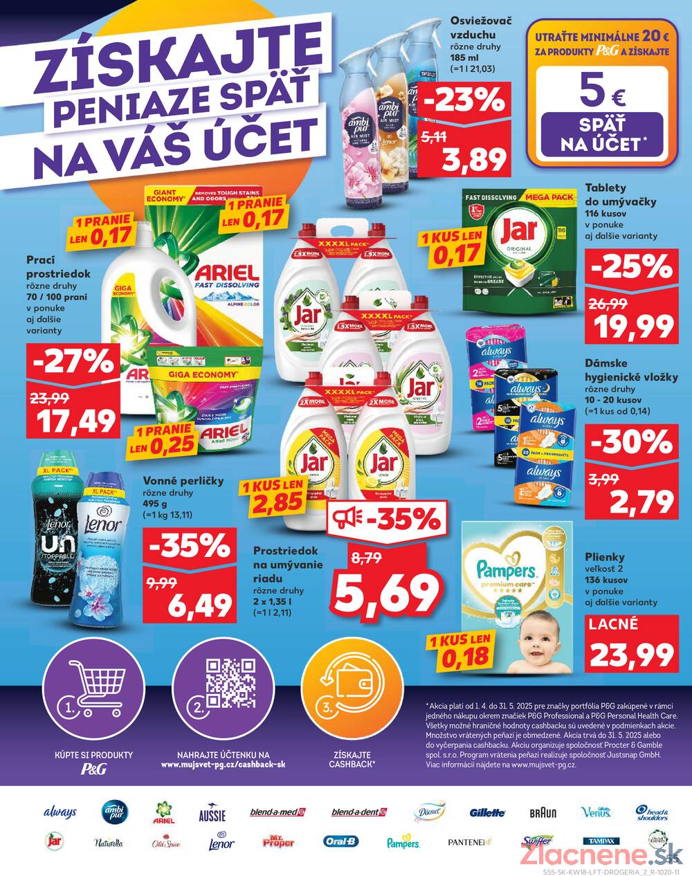 Leták Kaufland - Kaufland 30.4. - 6.5. - Kaufland Bratislava - Petržalka - strana 55