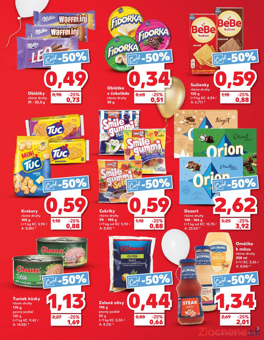 Leták Kaufland - Kaufland 30.4. - 6.5. - Kaufland Nitra - Čermáň - strana 3