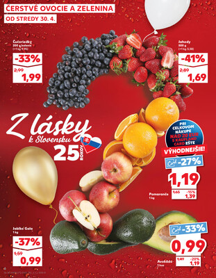 Kaufland 30.4. - 6.5. - Kaufland Liptovský Mikuláš
