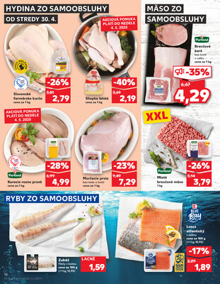 Kaufland 30.4. - 6.5. - Kaufland Liptovský Mikuláš