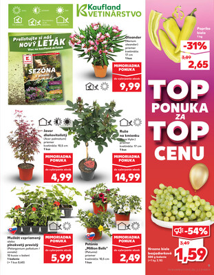 Leták Kaufland
		  platný do 6.5.2025 - strana 9