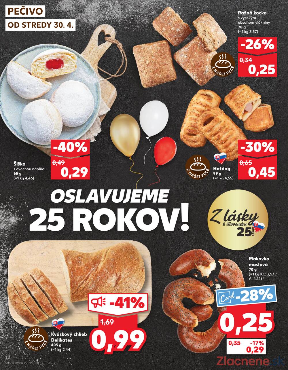 Leták Kaufland - Kaufland 30.4. - 6.5. - Kaufland Šamorín-Mliečno - Krajinská cesta - strana 12