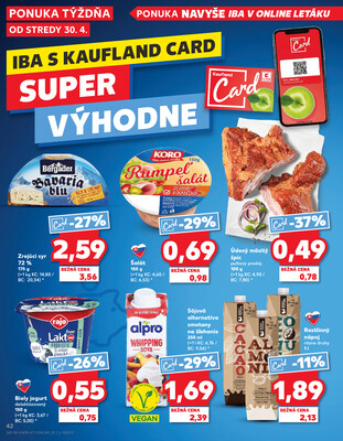 Kaufland 30.4. - 6.5. - Kaufland Poprad - Moyzesova