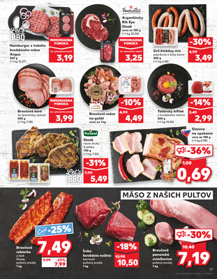 Leták Kaufland
		  platný do 6.5.2025 - strana 17