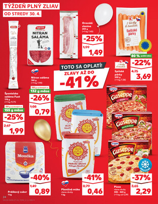 Leták Kaufland
		  platný do 6.5.2025 - strana 24