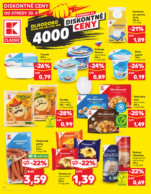 Leták Kaufland
		  platný do 6.5.2025 - strana 34