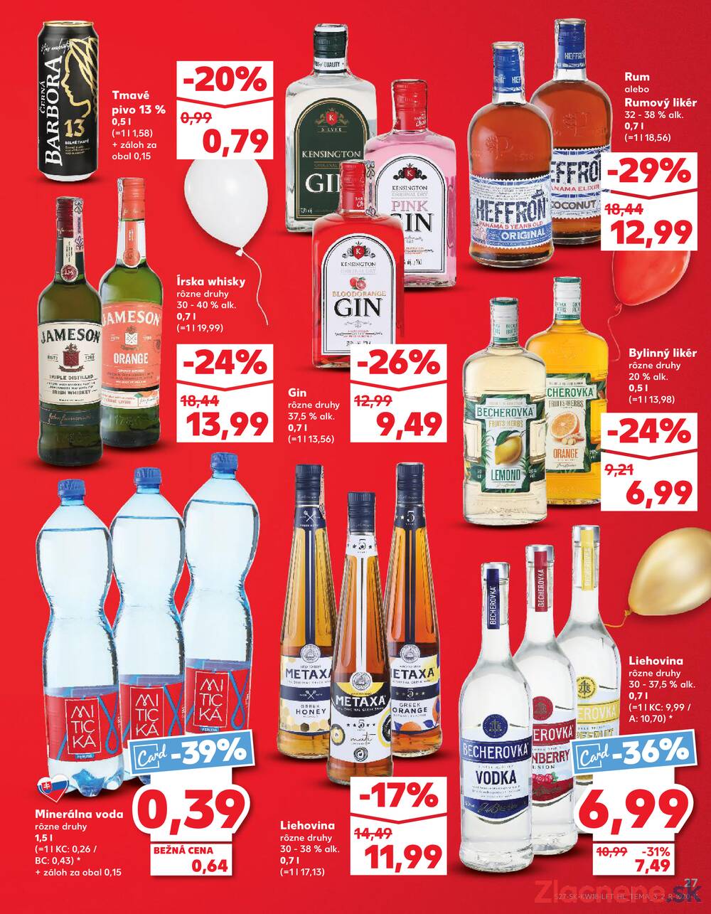 Leták Kaufland - Kaufland 30.4. - 6.5. - Kaufland Bratislava - Nové Mesto - strana 27