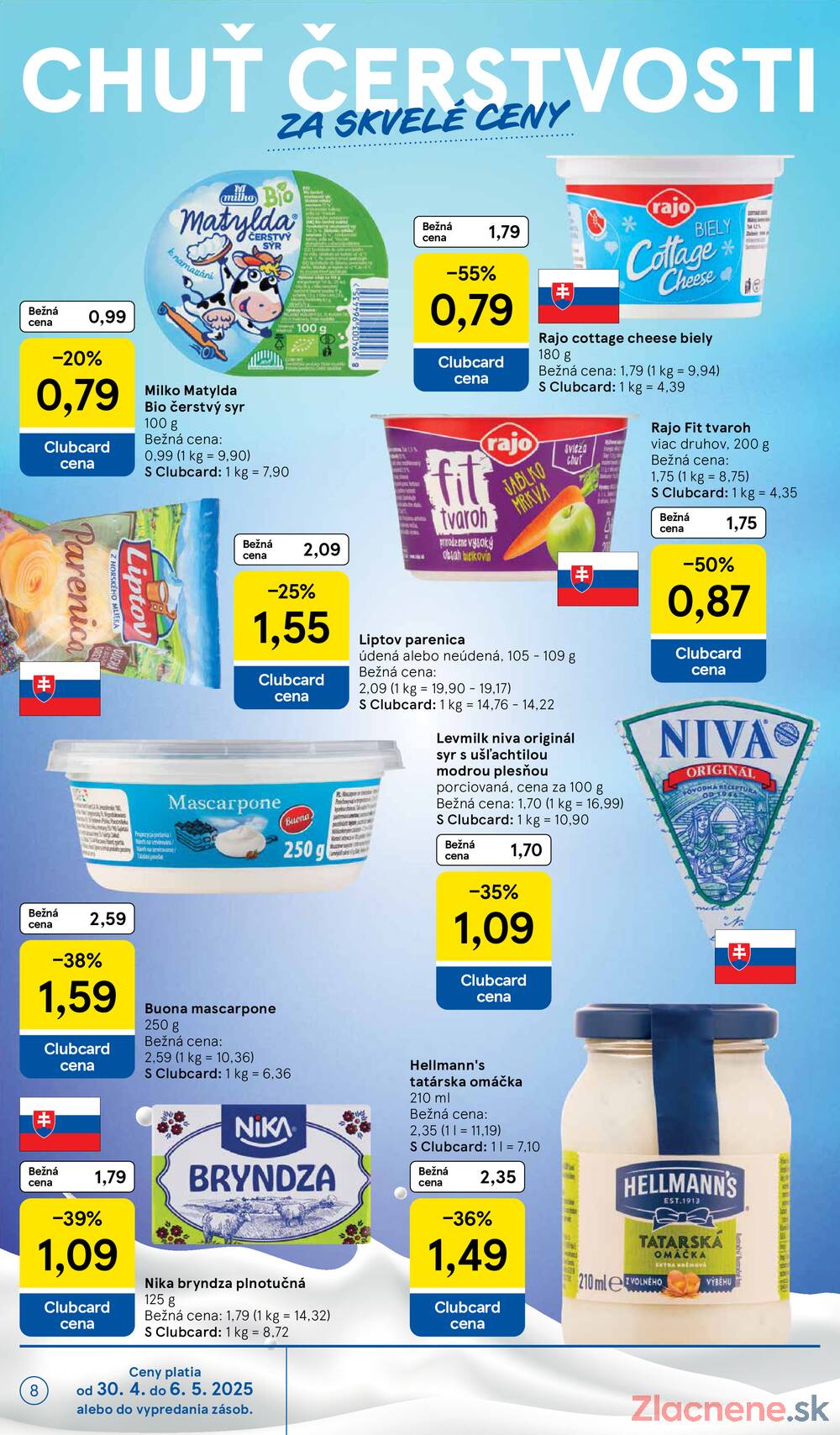 Leták Tesco - Tesco supermarkety od 30.4. do 6.5.2025 - strana 8
