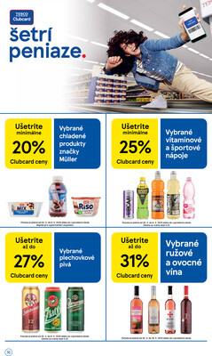 Tesco supermarkety od 30.4. do 6.5.2025