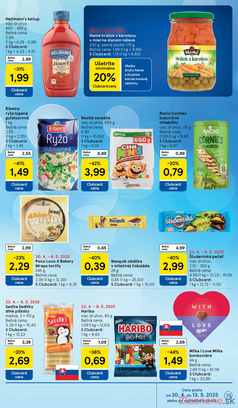 Leták Tesco - Tesco malé hypermarkety od 30.4. do 6.5.2025 - strana 29
