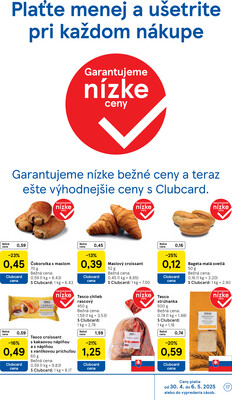 Leták Tesco
		  platný do 6.5.2025 - strana 17