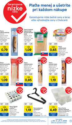 Leták Tesco
		  platný do 6.5.2025 - strana 19