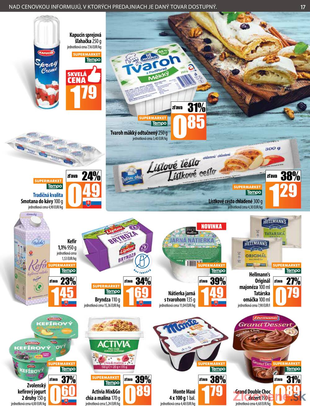 Leták COOP Jednota Slovensko - COOP do 7.5. - strana 17