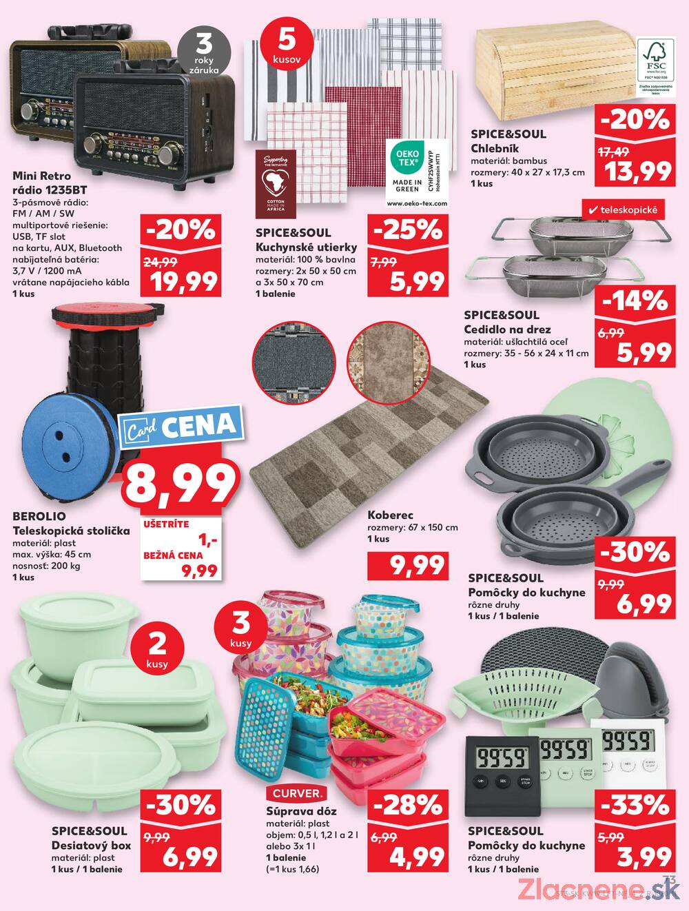 Leták Kaufland - Kaufland 7.5. - 14.5. - Kaufland Bytča - strana 73