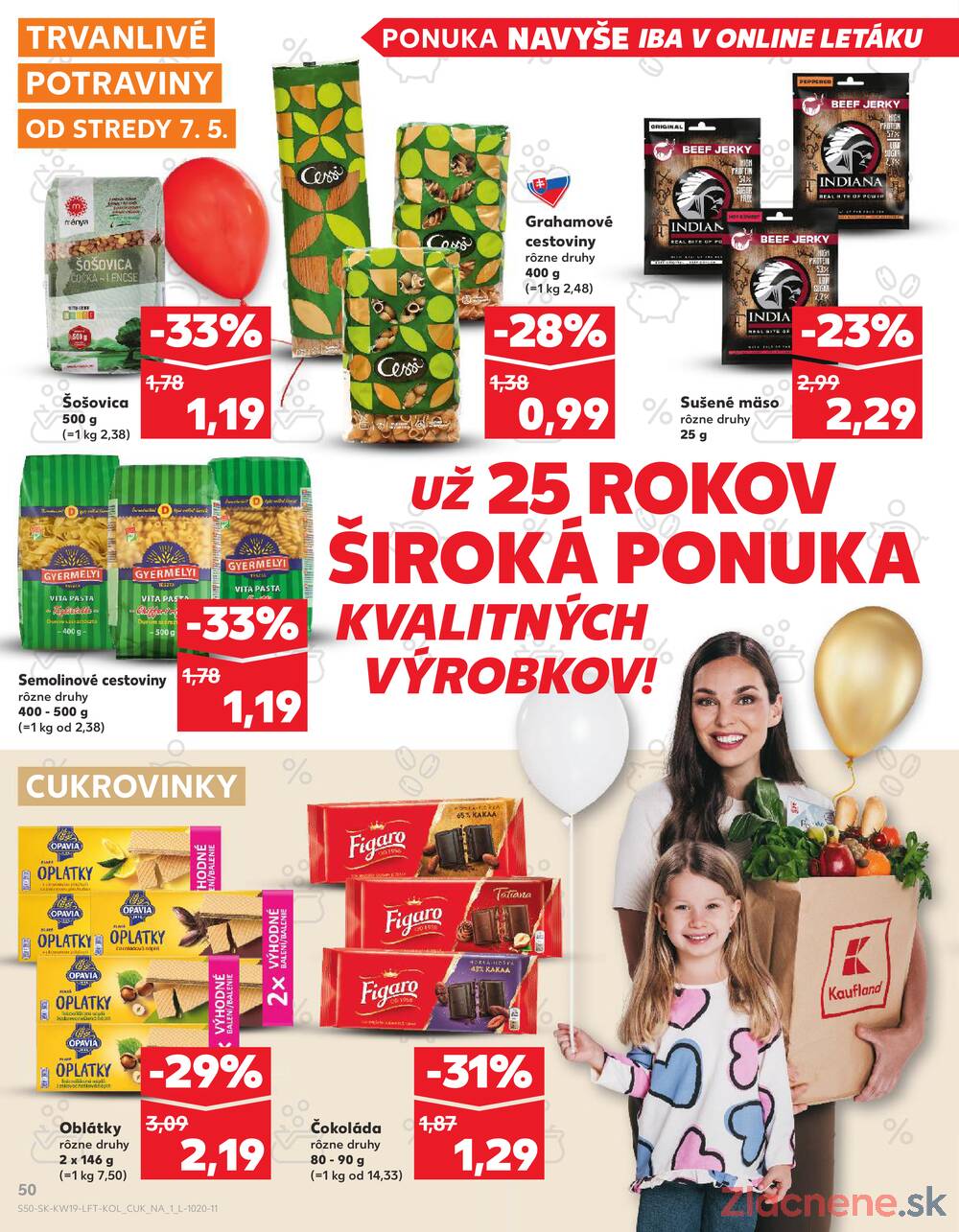 Leták Kaufland - Kaufland 7.5. - 14.5. - Kaufland Rimavská Sobota - strana 50