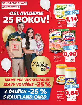 Kaufland 7.5. - 14.5. - Kaufland Veľký Meder