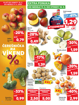 Kaufland 7.5. - 14.5. - Kaufland Šamorín-Mliečno - Krajinská cesta