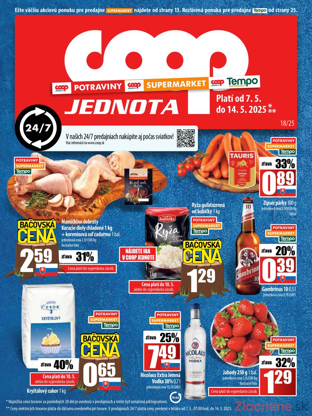 Leták COOP Jednota Slovensko - COOP do 14.5. - strana 1