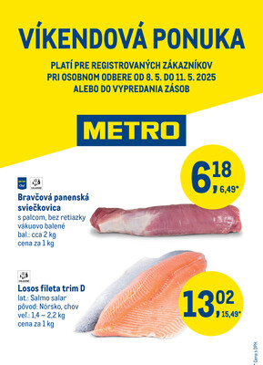 leták METRO