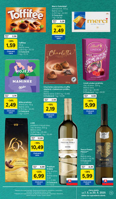 Tesco supermarkety od 7.5. do 13.5.2025