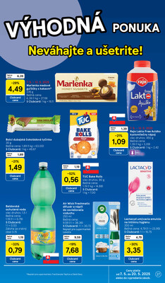 Tesco supermarkety od 7.5. do 13.5.2025