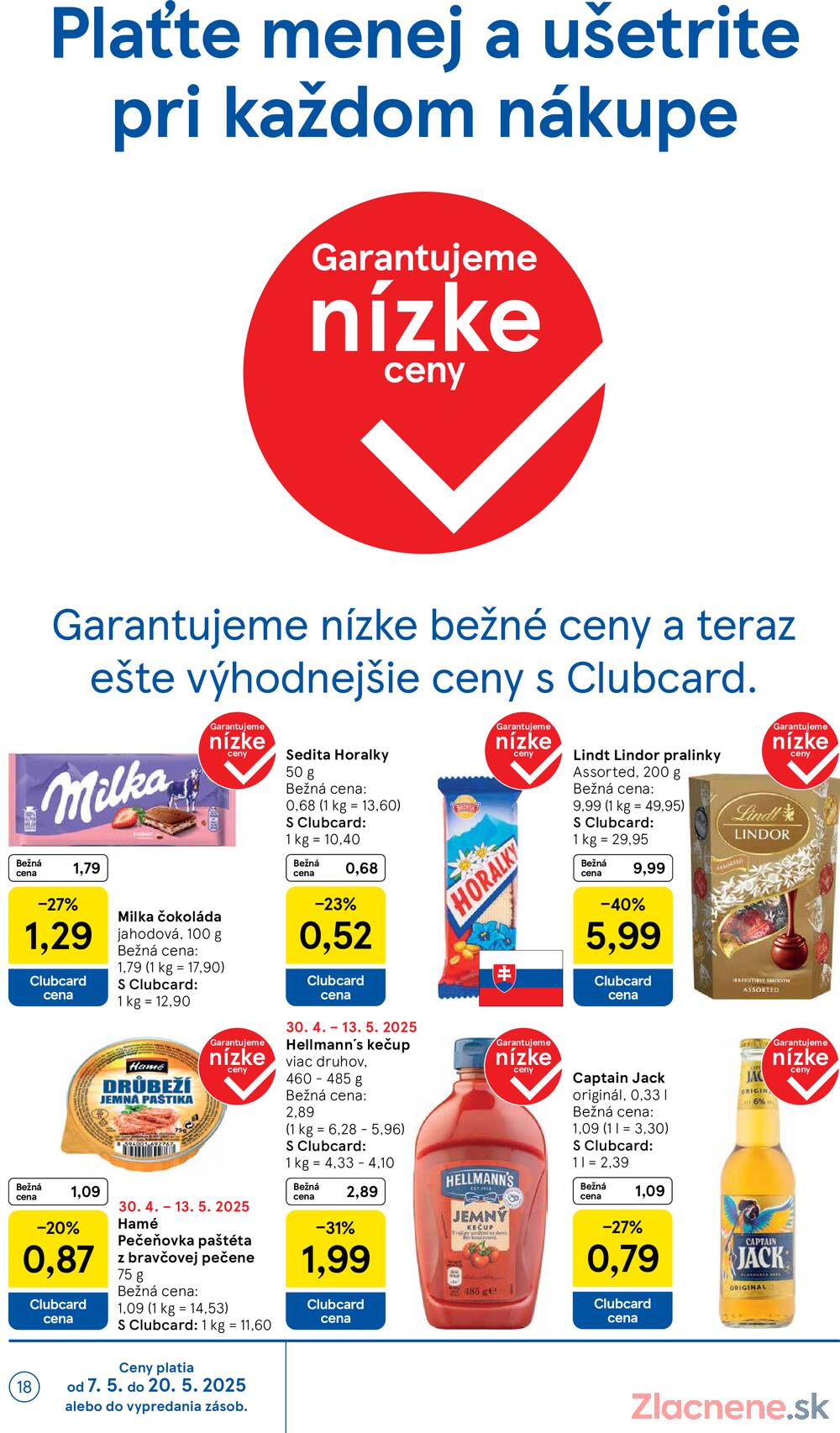 Leták Tesco - Tesco malé hypermarkety od 7.5. do 13.5.2025 - strana 18 Leták Tesco - Tesco malé hypermarkety od 7.5. do 13.5.2025 - strana 18