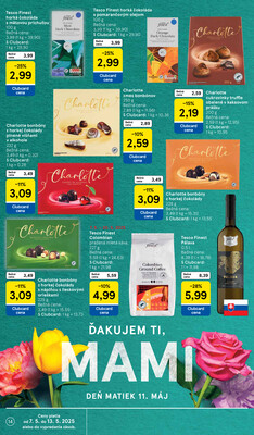 Tesco malé hypermarkety od 7.5. do 13.5.2025