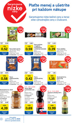 Tesco malé hypermarkety od 7.5. do 13.5.2025