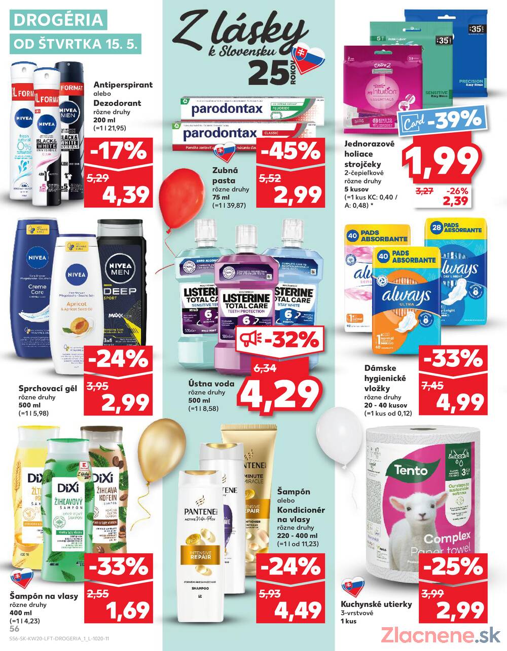 Leták Kaufland - Kaufland 15.5. - 21.5. - Kaufland Vranov nad Topľou - strana 56