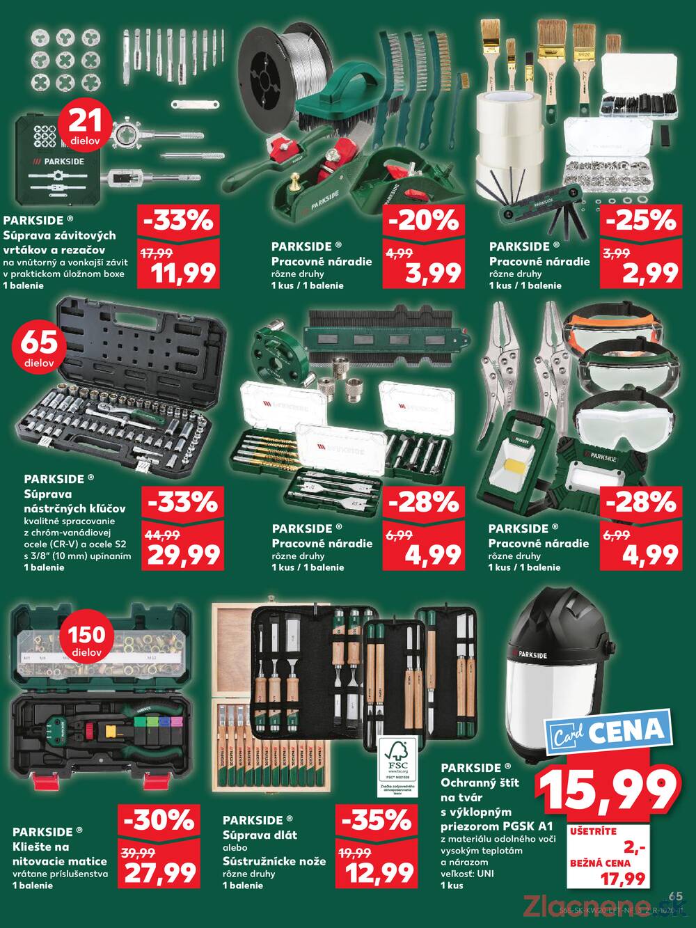 Leták Kaufland - Kaufland 15.5. - 21.5. - Kaufland Poprad - Jiřího Wolkera - strana 65