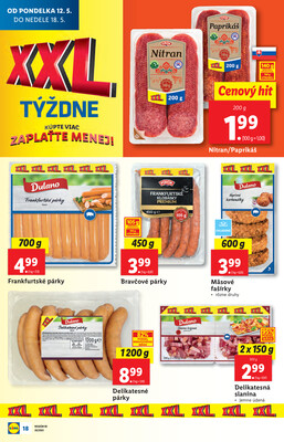 Leták Lidl
		  platný do 18.5.2025 - strana 18