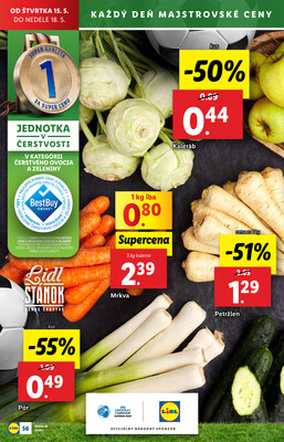 Leták Lidl
		  platný do 18.5.2025 - strana 62