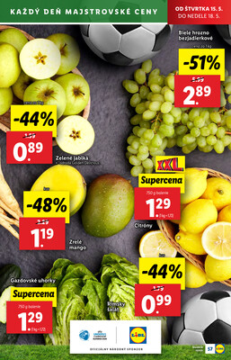Leták Lidl
		  platný do 18.5.2025 - strana 63