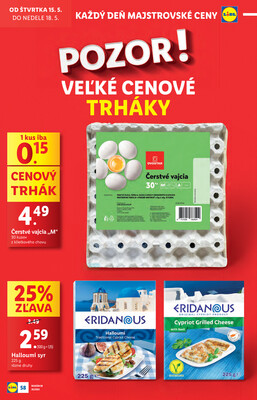 Leták Lidl
		  platný do 18.5.2025 - strana 64