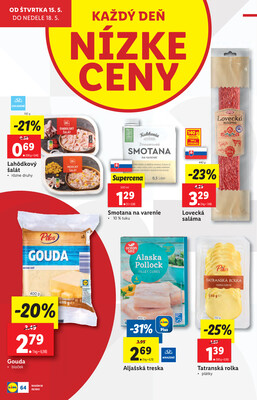 Leták Lidl
		  platný do 18.5.2025 - strana 70