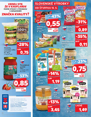 Kaufland 15.5. - 21.5. - Kaufland Zvolen Zapad-Teplicky