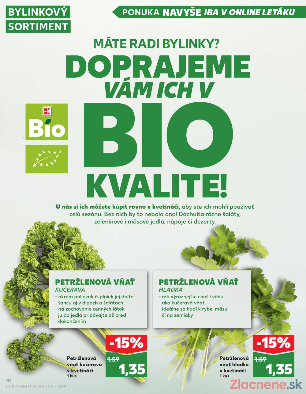 Leták Kaufland - Kaufland 15.5. - 21.5. - Kaufland Prešov - Ľubotice - strana 10