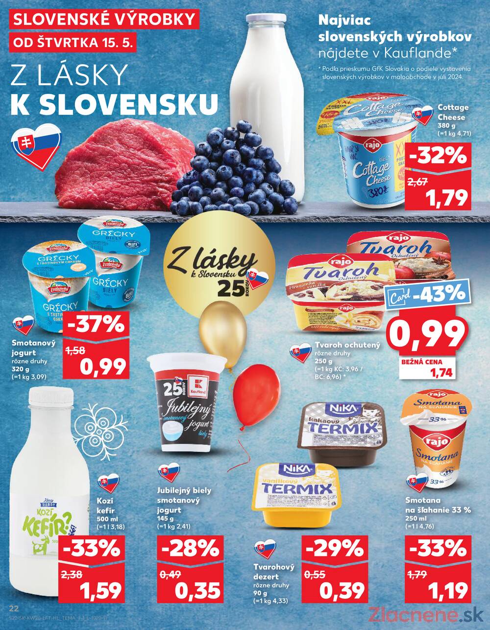 Leták Kaufland - Kaufland 15.5. - 21.5. - Kaufland Prešov - Ľubotice - strana 22