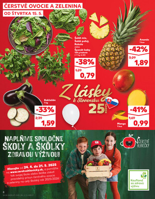 Kaufland 15.5. - 21.5. - Kaufland Prešov - Ľubotice
