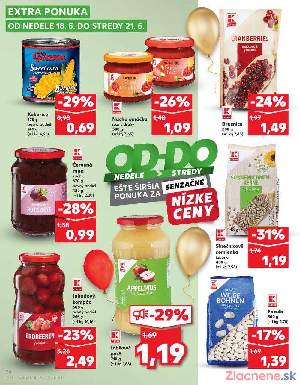 Leták Kaufland - Kaufland 15.5. - 21.5. - Kaufland Martin-Podhaj - strana 74