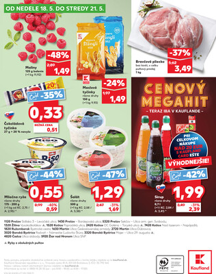 Kaufland 15.5. - 21.5. - Kaufland Martin-Podhaj