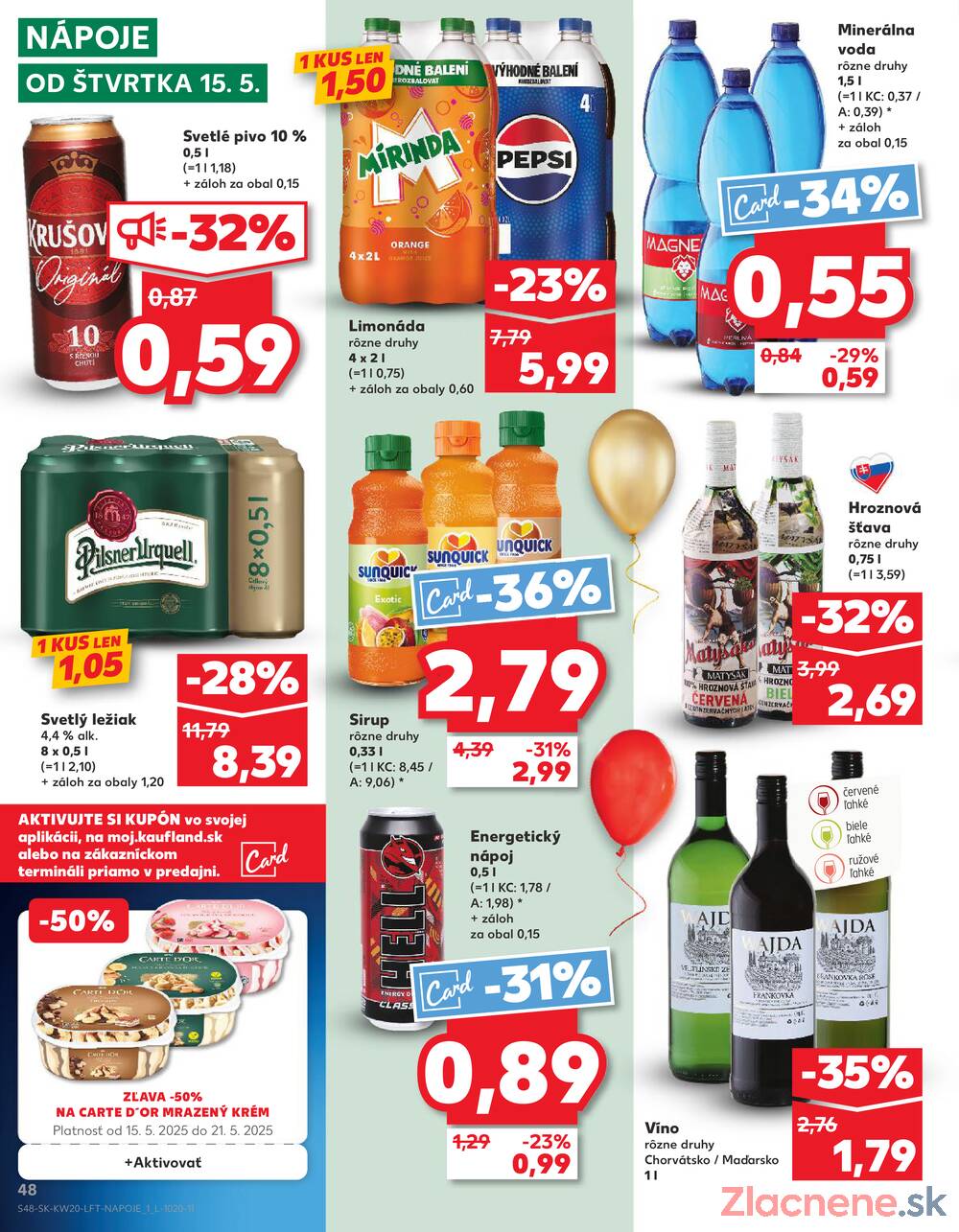 Leták Kaufland - Kaufland 15.5. - 21.5. - Kaufland Žilina - strana 48