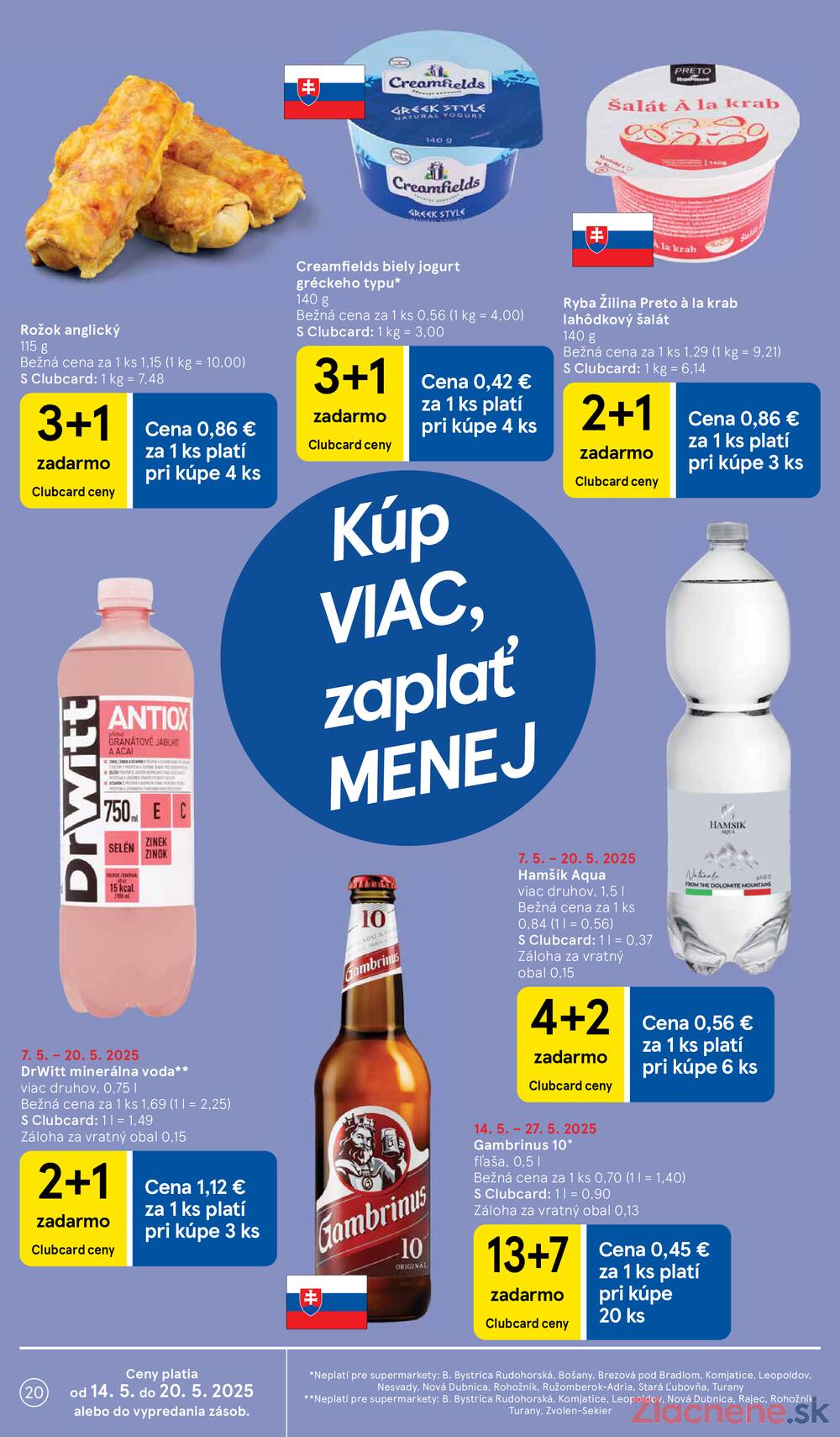 Leták Tesco - Tesco supermarkety od 14.5. do 20.5.2025 - strana 20 Leták Tesco - Tesco supermarkety od 14.5. do 20.5.2025 - strana 20