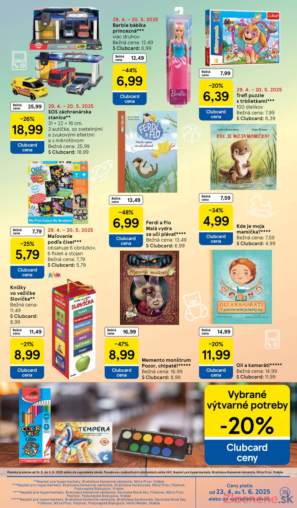 Leták Tesco - Tesco malé hypermarkety od 14.5. do 20.5.2025 - strana 39 Leták Tesco - Tesco malé hypermarkety od 14.5. do 20.5.2025 - strana 39