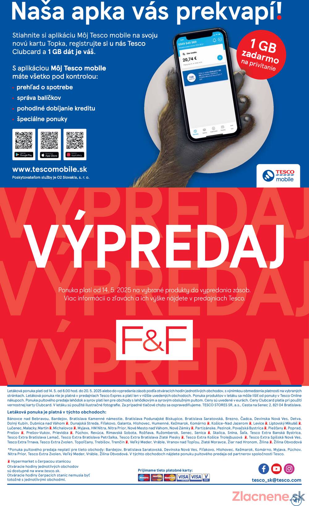 Leták Tesco - Tesco malé hypermarkety od 14.5. do 20.5.2025 - strana 41