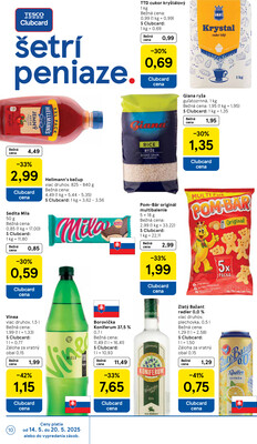 Tesco malé hypermarkety od 14.5. do 20.5.2025